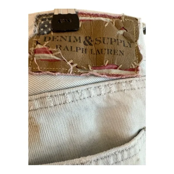 Vintage light-colored Denim & Supply Ralph Lauren jeans size 32/32 - Picture 5 of 5